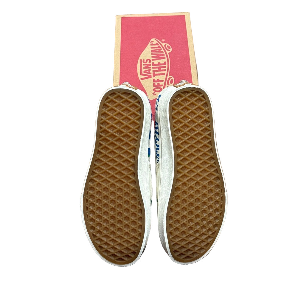 Vans Sneakers Eco Theory (White Blue Graphic) | Size 5.5 - Picture 7 of 7